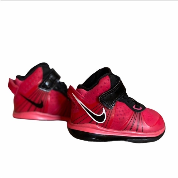 Nike Air Max Lebron 8 Pink Black 4c - Picture 2 of 7